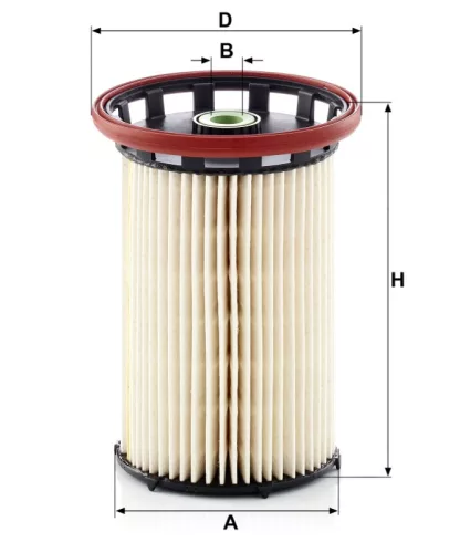 Üzemanyagszűrő Mann Filter PU 8007