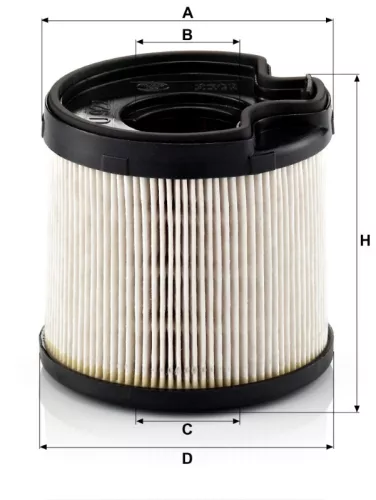 Üzemanyagszűrő Mann Filter PU 922 x