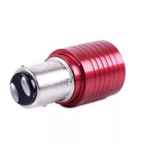 BAY15D Piros COB LED projektorlencsés 1157-21/5W
