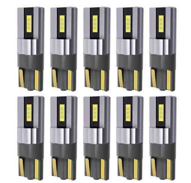 LED T10 2 SMD CANBUS 12-24V 10DB/CSOMAG (T10-2SMD)