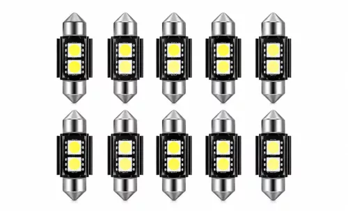  10db/csomag CANBUS 3SMD LED LA513C-31CS Szofita hűtőbordas 
