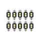  10db/csomag CANBUS 3SMD LED LA513C-31CS Szofita hűtőbordas 
