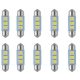 10db/csomag CANBUS 3SMD LED SMD-CD36mm-3SMD Szofita