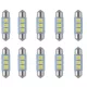 10db/csomag CANBUS 3SMD LED SMD-CD36mm-3SMD Szofita
