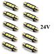 24V 10db/csomag CANBUS 3SMD LED LA513C-36CS Szofita hűtőbordas
