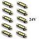 24V 10db/csomag CANBUS 3SMD LED LA513C-36CS Szofita hűtőbordas 