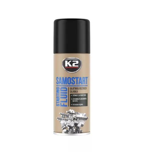 K2 T440 Samostart Starting Fluid, hidegindító, motorindító spray, 400 ml