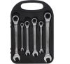 Verke V35400 racsniskulcs készlet – 7db, 72 fogú, CrV acélból, selyemfényű felület