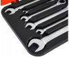 Verke V35400 racsniskulcs készlet – 7db, 72 fogú, CrV acélból, selyemfényű felület