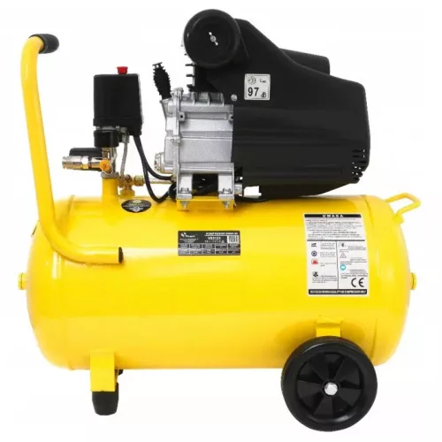 Egyfázisú olajkompresszor 1,5 kW, 250l/perc, 50l, 8 bar