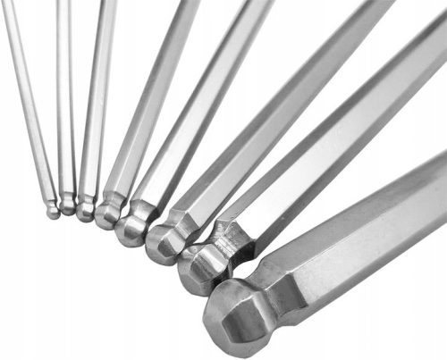 Verke V86435 imbuszkulcs készlet – T-nyelű, 11db, 2–10mm – professzionális hatszögkulcs szett precíz munkákhoz