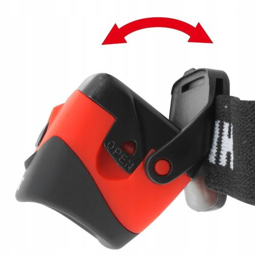 Verke V87504 akkumulátoros fejlámpa – COB LED, 230° szögű világítás, IPX4 vízálló kivitel