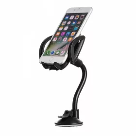   11036 W16402-2 Univerzális autós telefon tartó szélvédőre flexibilis hosszú karral