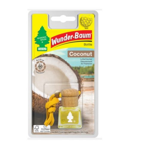 Wunderbaum fakupakos illatosító - Coconut - Kókusz