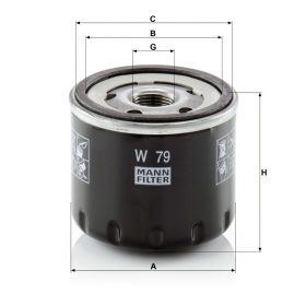 Olajszűrő Mann Filter W 79