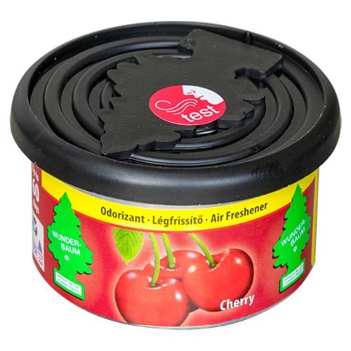 Wunderbaum - Cherry Fiber Can - cseresznye konzerv illatosító, 30g