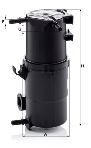 Üzemanyagszűrő Mann Filter WK 10 034 z