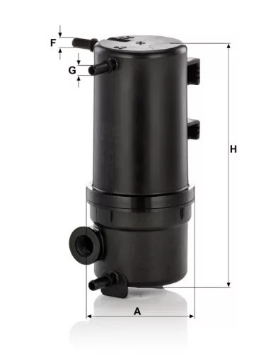 Üzemanyagszűrő Mann Filter WK 10 046 z