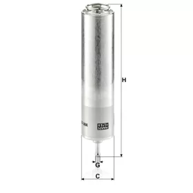Üzemanyagszűrő Mann Filter WK 5001