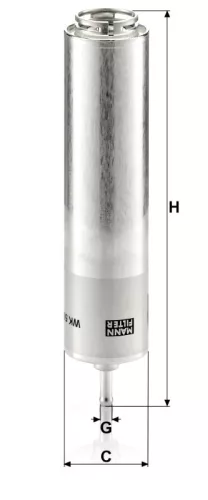 Üzemanyagszűrő Mann Filter WK 5001
