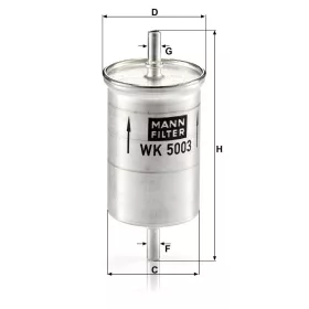Üzemanyagszűrő Mann Filter WK 5003