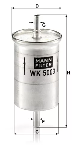 Üzemanyagszűrő Mann Filter WK 5003