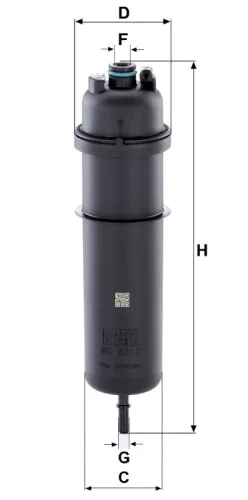 Üzemanyagszűrő Mann Filter WK 5017