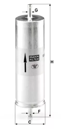 Üzemanyagszűrő Mann Filter WK 516