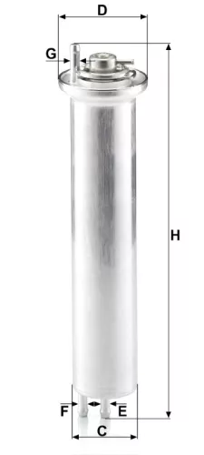 Üzemanyagszűrő Mann Filter WK 532
