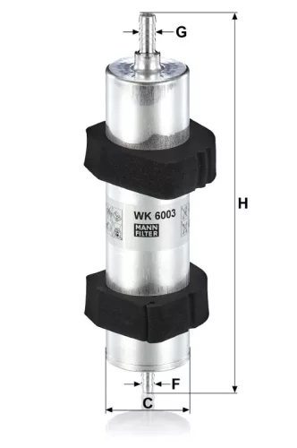 Üzemanyagszűrő Mann Filter WK 6003