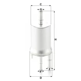 Üzemanyagszűrő Mann Filter WK 6015