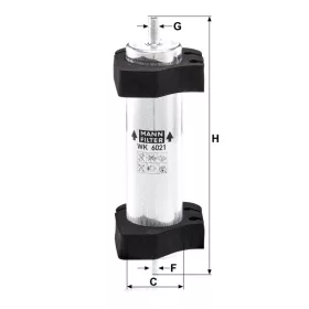 Üzemanyagszűrő Mann Filter WK 6021