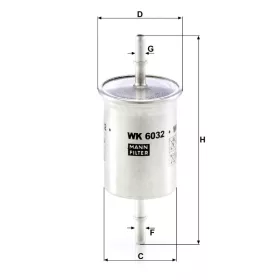 Üzemanyagszűrő Mann Filter WK 6032