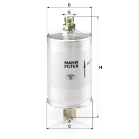 Üzemanyagszűrő Mann Filter WK 726