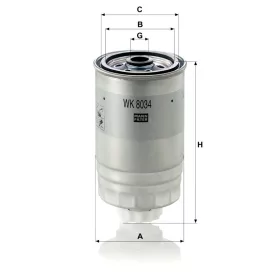 Üzemanyagszűrő Mann Filter WK 8034