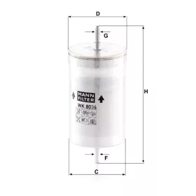 Üzemanyagszűrő Mann Filter WK 8036