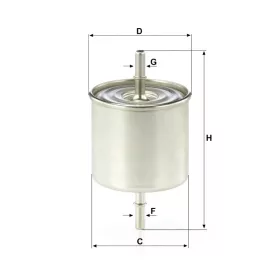 Üzemanyagszűrő Mann Filter WK 8046