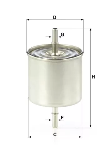 Üzemanyagszűrő Mann Filter WK 8046