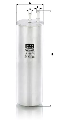 Üzemanyagszűrő Mann Filter WK 8058