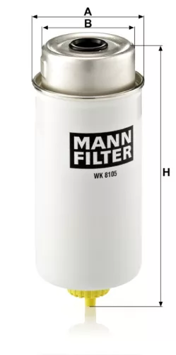 Üzemanyagszűrő Mann Filter WK 8105
