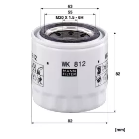 Üzemanyagszűrő Mann Filter WK 812