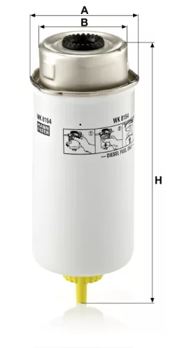 Üzemanyagszűrő Mann Filter WK 8154