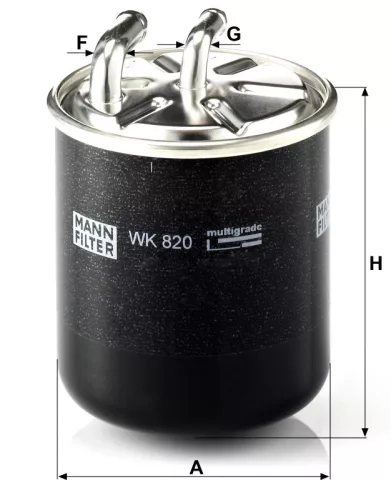 Üzemanyagszűrő Mann Filter WK 820