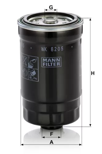 Üzemanyagszűrő Mann Filter WK 8205