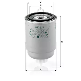 Üzemanyagszűrő Mann Filter WK 821