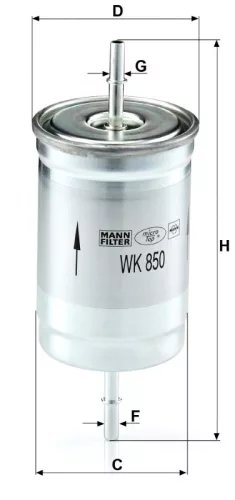 Üzemanyagszűrő Mann Filter WK 850