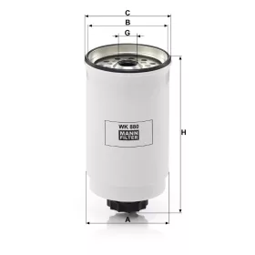 Üzemanyagszűrő Mann Filter WK 880