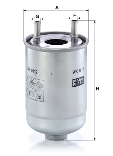 Üzemanyagszűrő Mann Filter WK 9012 x