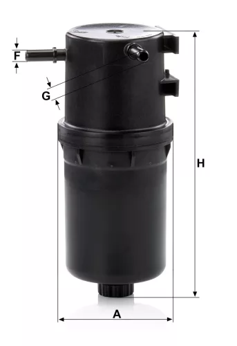 Üzemanyagszűrő Mann Filter WK 9016