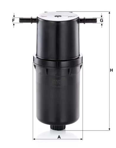 Üzemanyagszűrő Mann Filter WK 9024